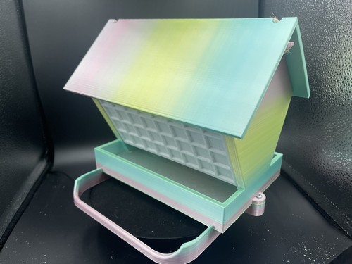 Cute Rainbow Bird Feeder! - Bild 2 von 8