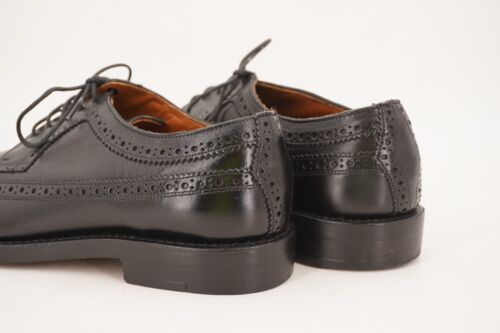 NUOVO | $495 POLO RALPH LAUREN 9 D NERA PUNTA ALA LUNGA DERBY MADE IN USA PELLE - Foto 3 di 15