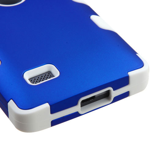 Funda protectora antichoque híbrida para LG Risio C40 Tribute 2 Duo Power Destiny LS665 - Imagen 29 de 121