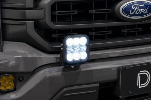 Pod de luz LED parachoques Diode Dynamics SS5 Pro para 21-23 F-150 - combo blanco - Imagen 2 de 8