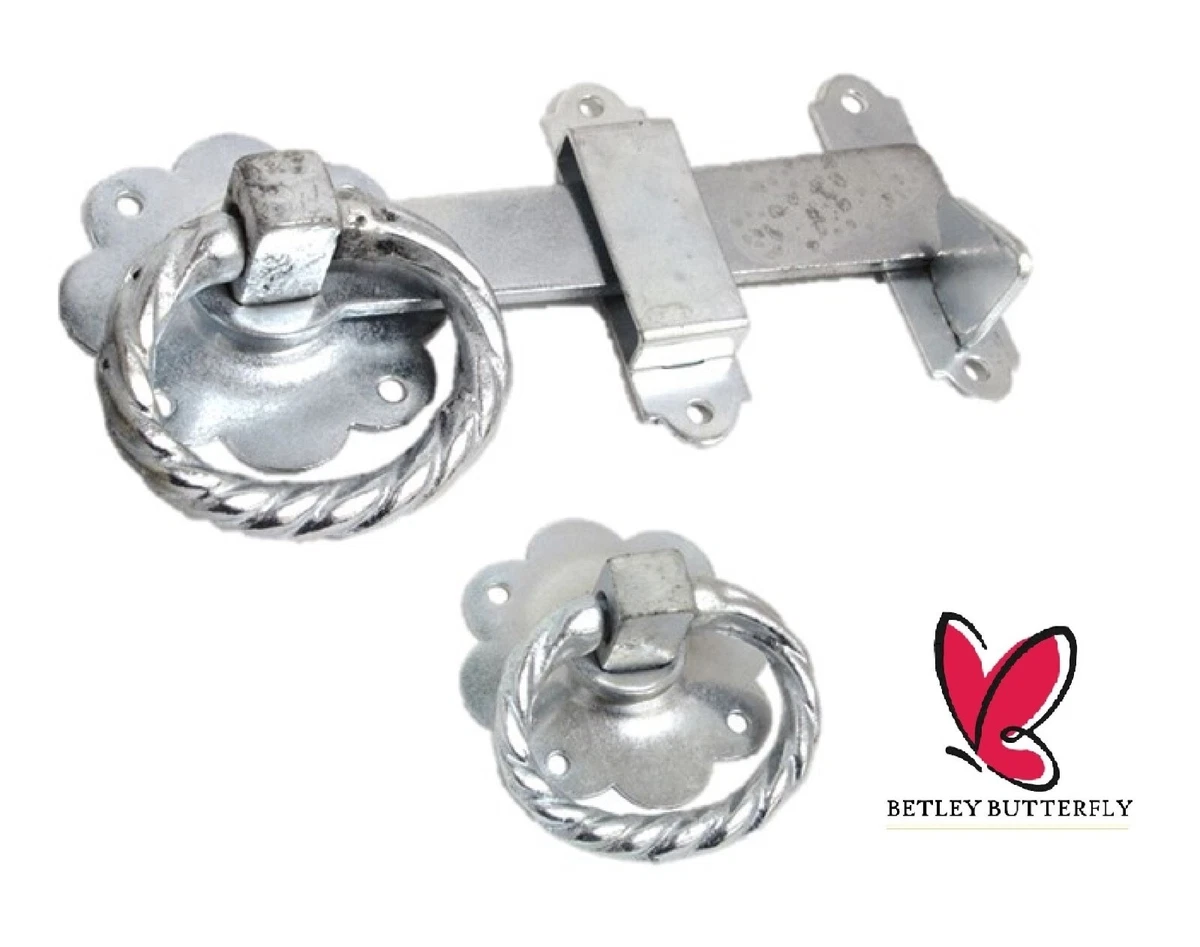 Garden Gate Ring Latch Zinc Plated Fasci Garden