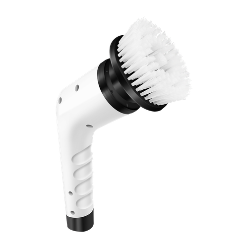 Electric Cordless Cleaning Brush With 3 Head 2 Speed Adjustment Waterproof White - Picture 18 of 21