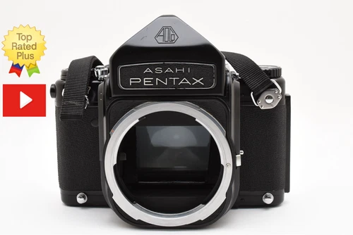 [Exc+5/Strap] Pentax 6x7 67 Medium Format Film Camera Eye Level body From Japan