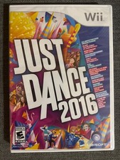 Nintendo Wii Game Just Dance 2016 NEW Sealed Bruno Mars Katy Perry Lady Gaga