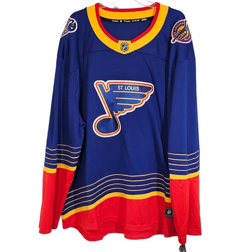 St louis blues men's 5x NEW hockey jersey Fanatics NHL licensed breakaway tags
