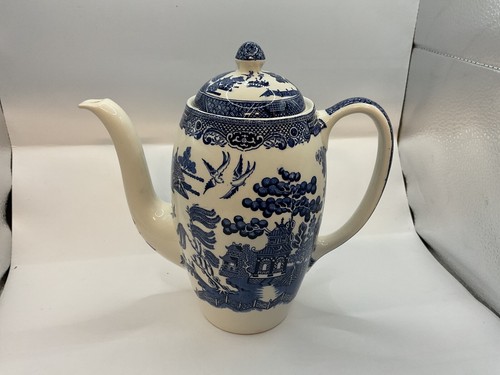 Vintage WILLOW Johnson Brothers Coffee Pot Pristine Condition