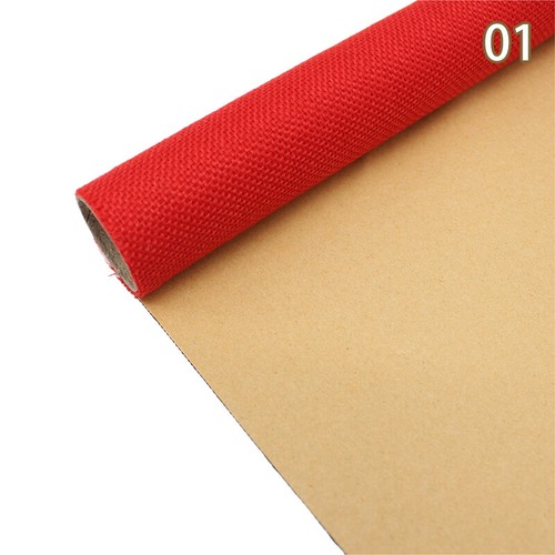 17.7 x 39.3in Self Adhesive Wallpaper Faux Linen Fabric Wall DIY Cupboard Decor  - Picture 13 of 38