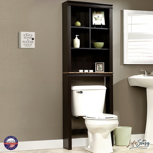 Toilet Bathroom Wall Signs 10x10 Shadow Box Decor - Fresh Soap, Water Additional - Picture 16 of 16
