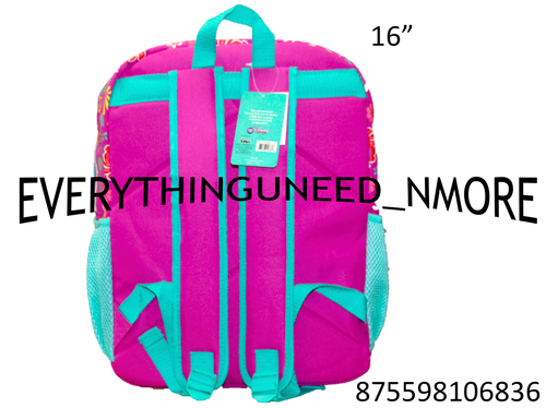 Mochila escolar grande 16" ELENA AVALOR - Imagen 4 de 6