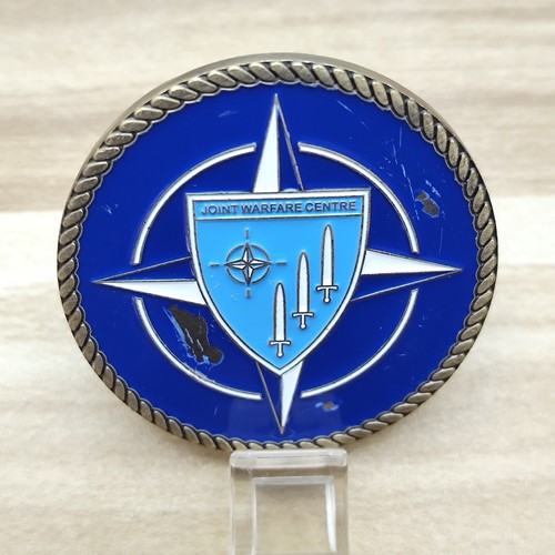 Joint Warfare Centre North Atlantic Treaty Organization Challenge Coin - Picture 3 of 5