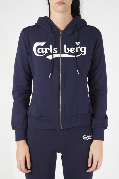 Carlsberg Hooded Sweatshirt bluee CBD1907 Carlsberg Hooded Sweatshirt bluee CBD1907