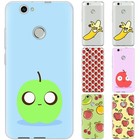 dessana Cartoon Obst Schutz Hülle Case Handy Tasche passend für Huawei