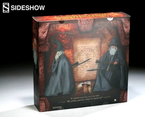 Herr der Ringe Gandalf the Grey 1:6 Figur Sideshow Ian McKellen 30,5 cm OVP Neu - Bild 11 von 12