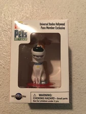 NEW The Secret Life of Pets Max bobble head Universal Studios AP exclusive
