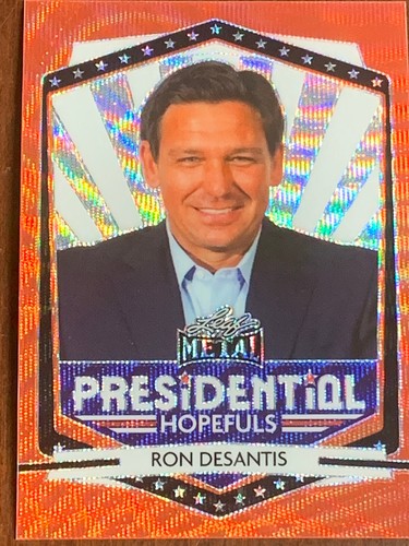 2022 LEAF METAL PRESIDENTIAL HOPEFULS RON DESANTIS ICE WAVE /3 /4 /5 /6 /7 /8 - Picture 16 of 132