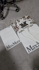 Limited Edition Max Mara Empty Paper Carrier Gift bag And Bundle