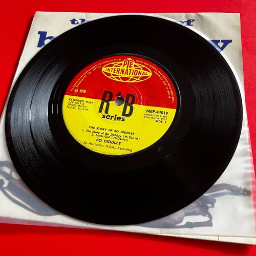 Bo Diddley Vinyl Record The Story Of Bo Diddley 4 Track 7" EP 1964 UK Pressing - Picture 3 of 5