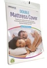 MATTRESS COVER PROTECTOR BED FITTED WASHABLE VINYL WHITE WIPE CLEAN ALL SIZES UK