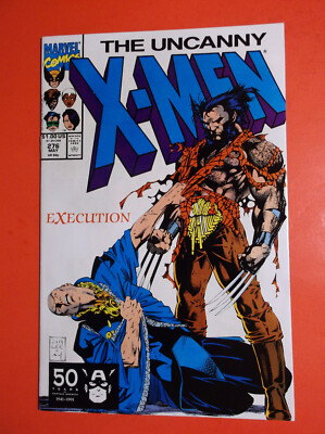 UNCANNY X-MEN # 276 - VF 8.0 - 1991 JIM LEE WOLVERINE - DEATHBIRD