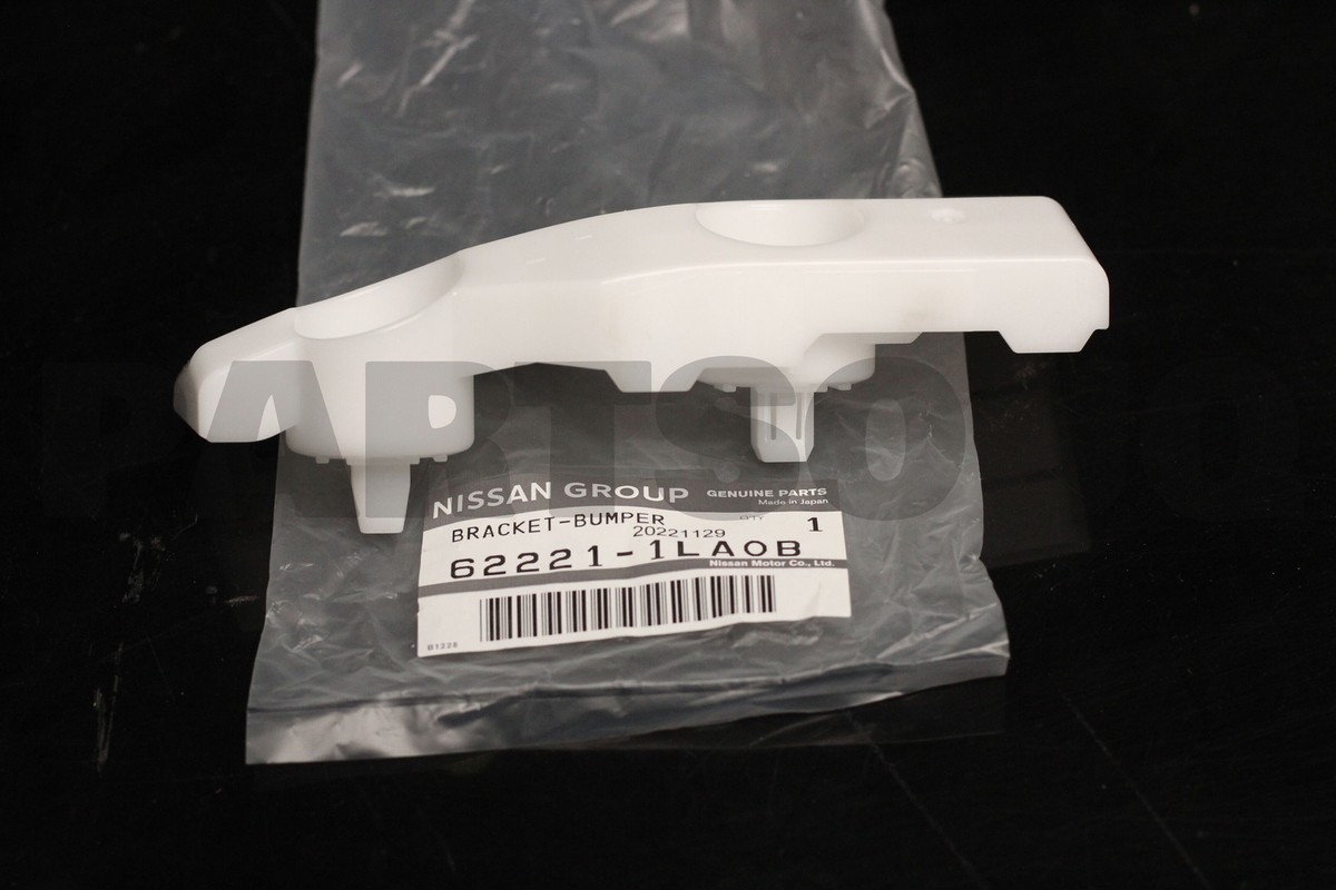 622211LA0B Genuine Nissan BRACKET-FRONT BUMPER SIDE,LH 62221-1LA0B