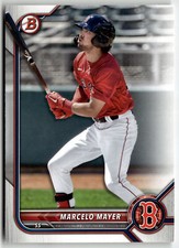 2022 Bowman Prospects #BP-126 Marcelo Mayer Boston Red Sox