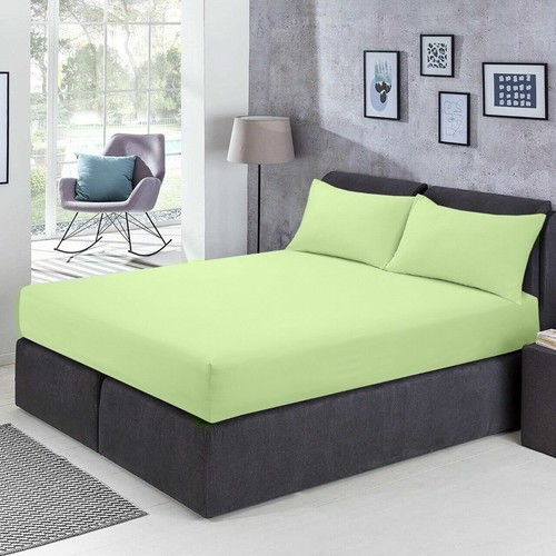 25 CM EXTRA TIEF Spannbettlaken Einzel Doppel Super King Bett Größe ODER Kissen - Bild 57 von 69