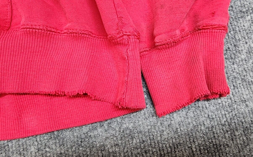Trashed Distressed Georgia Sweatshirt Adult XL Embroidered Logo Hoodie Vtg* - Picture 5 of 17