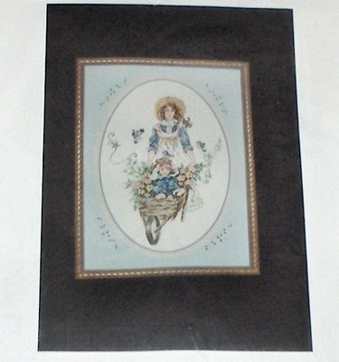 Janlynn Counted Cross Stitch Kit 8/"X10/"-Wildflower Jar 14 Count