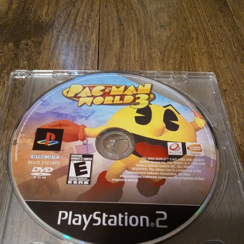 Pac Man World 3 (PlayStation 2) PS2 Disc Only Tested - Picture 2 of 3