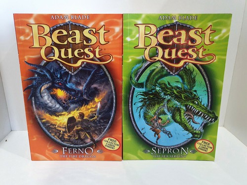 Bulk Beast Quest 12 Adam Blade Shamani Vespick Terra Murk Fan inc bumper edition - Picture 12 of 12