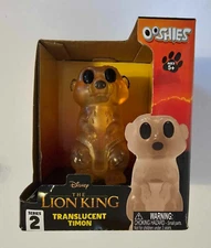 Woolworths The Lion King Large Ooshies - Translucent Timon Series 2 (Brand New)