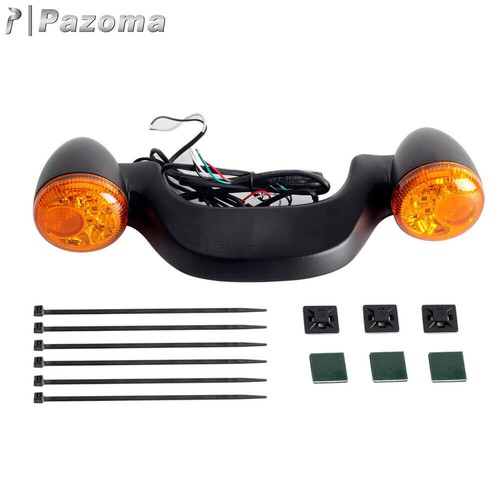 Barra de señal de giro trasera LED de bala de metal para Harley Street Glide Road Glide 2010-22 - Imagen 13 de 41