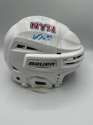 COACH'S COLLECTIBLES Adam Fox Autographed NY Rangers Full Size Bauer Helmet Sz Large (Fanatics)