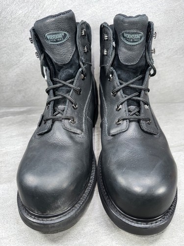 Wolverine W025800 Mens Size 11.5 M Durashocks Gore-Tex WP Safety Boots Black - Picture 2 of 22