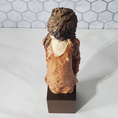 Giuseppe Armani Girl In Orange Dress Statue Figurine RARE - Picture 5 of 14