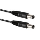 2.1mm 2.5mm DC Power Plug Extension Bare Ends CCTV DVR Camera Jack 5.5mm