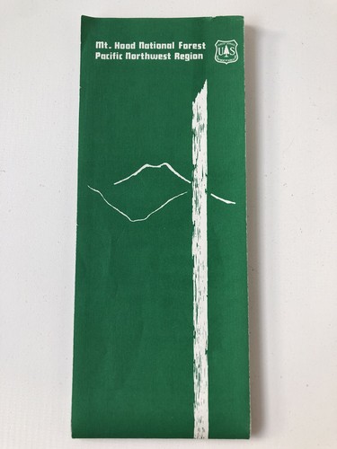 Mt. Hood National Forest Map Pacific Northwest Region 1967 - 第 2/6 張圖片