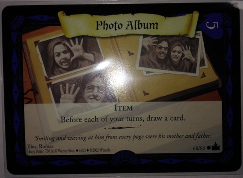 HARRY POTTER ADVENTURES HOGWARTS TCG CCG Photo Album 068 REG LOT X 2 - Picture 2 of 2