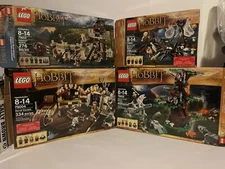 Lego The Hobbit Boxes (79001)(79002)(79004)(79010)(79012)