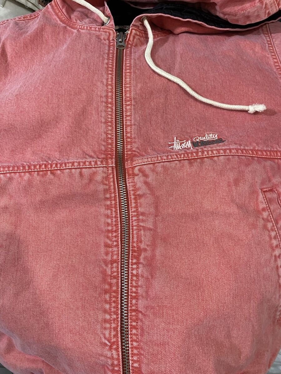 Stussy Double Dye Work Jacket Faded Red M K | eBay Stussy Double Dye Work Jacket Faded Red M K | eBay