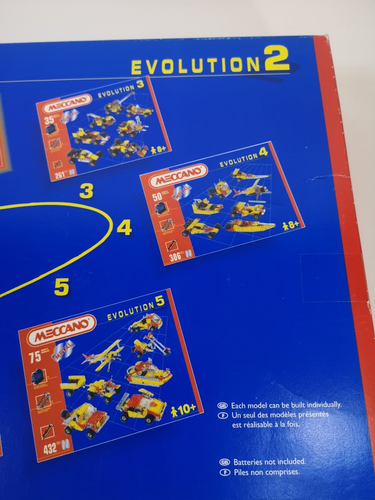 New Meccano Evolution 2 Metal Construction System Factory Sealed Vintage 90's - Picture 11 of 13