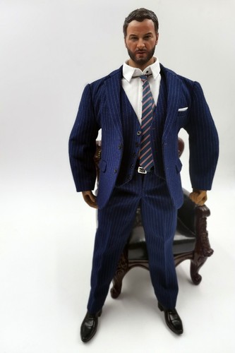 1/6 Scale Muscle Daddy Gay Doll Beard Suit Man GAY Toy 12in. Outfits Collectible - Picture 7 of 12