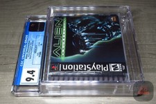 CGC 9.4 A+ - Alien Resurrection 1ST PRINT Black-Label PlayStation 1, PS1 NEW!