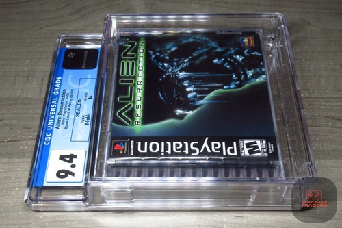CGC 9.4 A+ - Alien Resurrection 1ST PRINT Black-Label PlayStation 1, PS1 NEW! - Picture 1 of 6