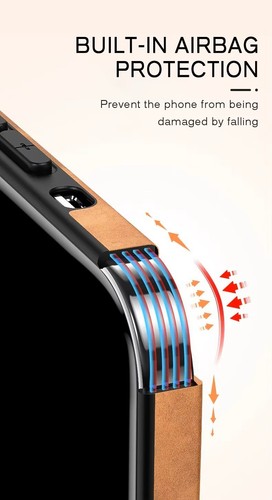 Luxury Lambskin Leather Phone Case for iPhone 16, 16 PLUS, 16 PRO, 16 PRO MAX - Zdjęcie 7 z 7