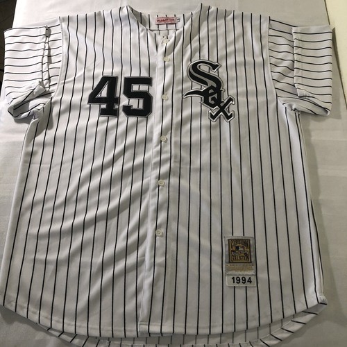 90s Chicago White Sox Michael Jordan 45 Cooperstown 