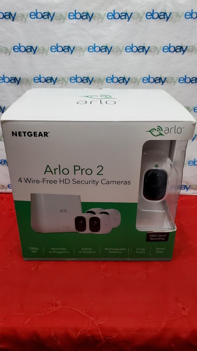 【未使用】Arlo Pro2 増設用 ネットワークカメラ VMC4030P ② Arlo Pro 2 1080p HD Wireless Security Camera - VMC4030P for