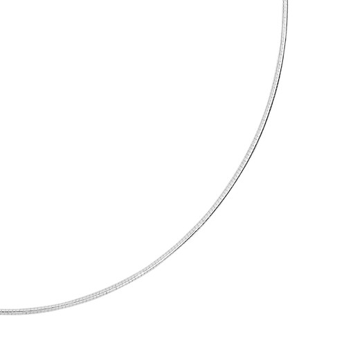 Simple 1mm .925 Silver Wire Chain Necklace-16 - Bild 2 von 3