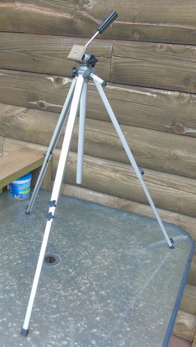 Velbon TGK-3 Aluminum Adjustable Camera Photo Video Tripod Stand Repair or Parts - Picture 2 of 14