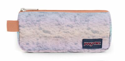 JanSport Basic Accessory Pouch Schlampermäppchen Cotton Candy Clouds Orange